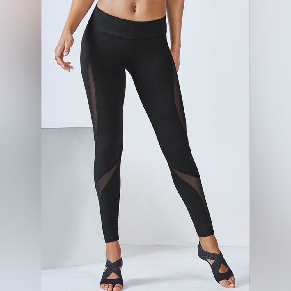 Fabletics Black Kelly mesh leggings